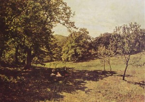 Eugenio Gignous: Sul Mottarone, anno 1886, cm. 84 x 120, Galleria d’Arte Moderna, Milano